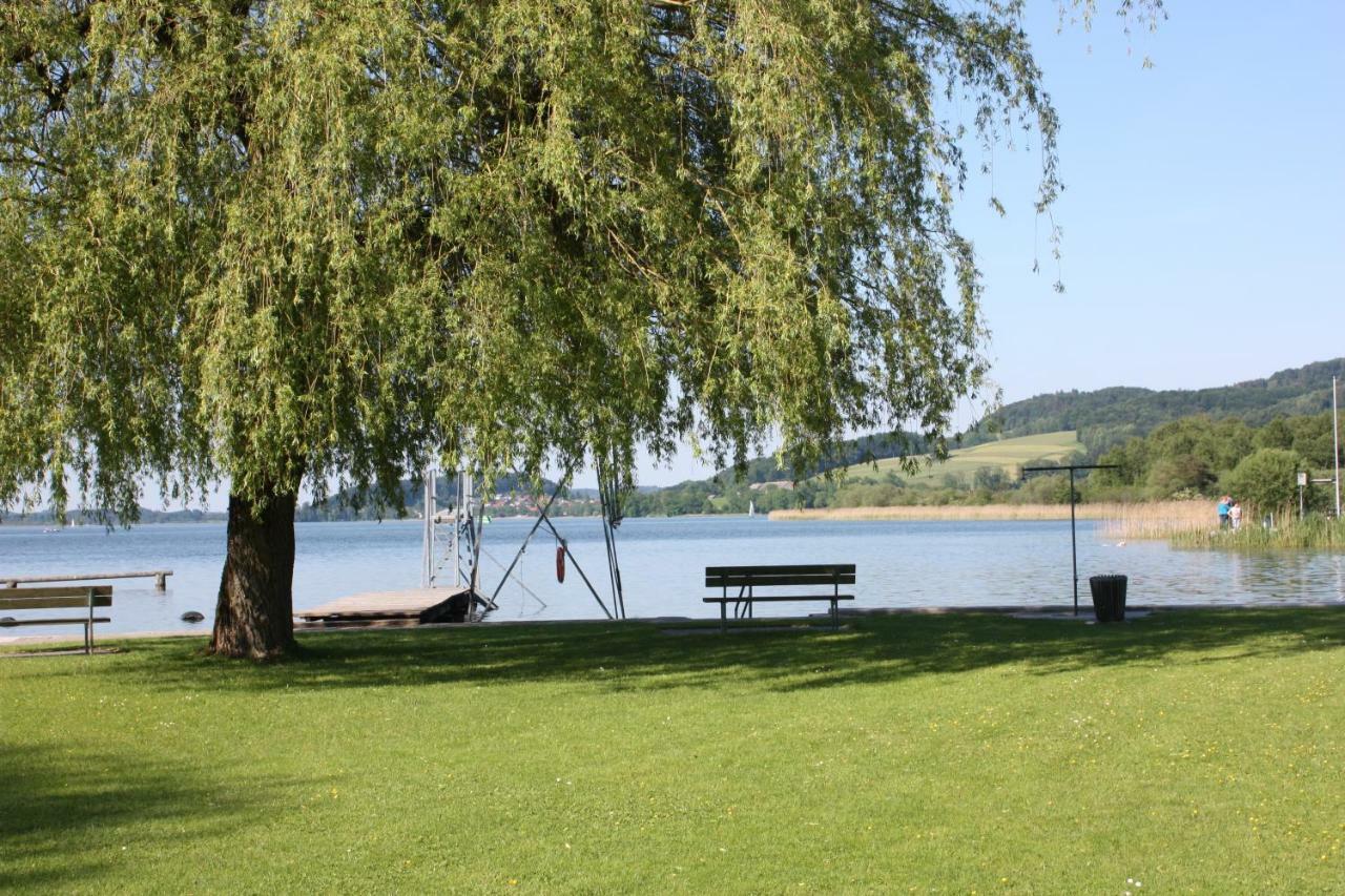 Ferienwohnungen Am See Obertrum am See Bagian luar foto